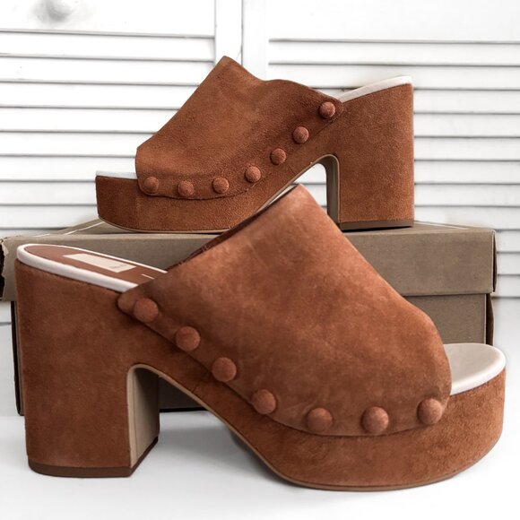 Dolce Vita Shoes - Dolce Vita Emol Suede Platform Mule Size 10 New